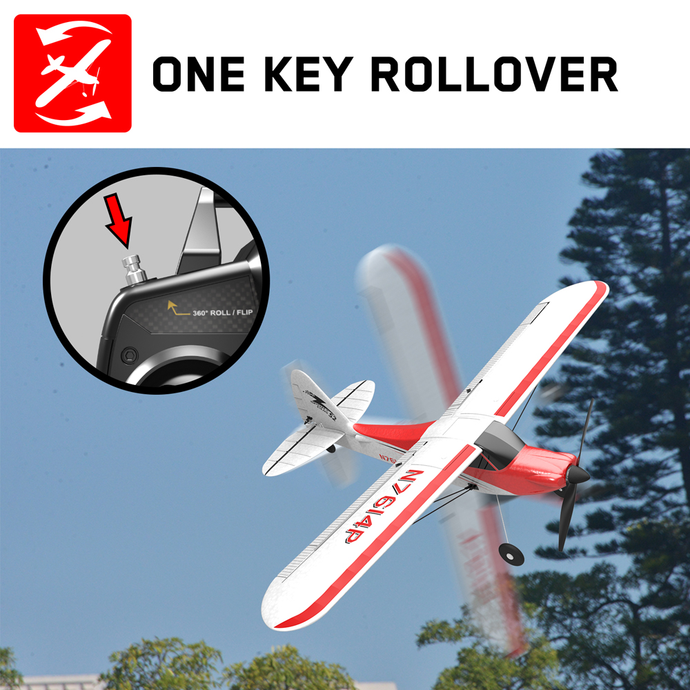 VolantexRC-Sport-Cub-500-761-4-500mm-Spannweite-4CH-Ein-Knopf-Kunstflug-Anfaumlnger-Trainer-RC-Segel-1583645-7